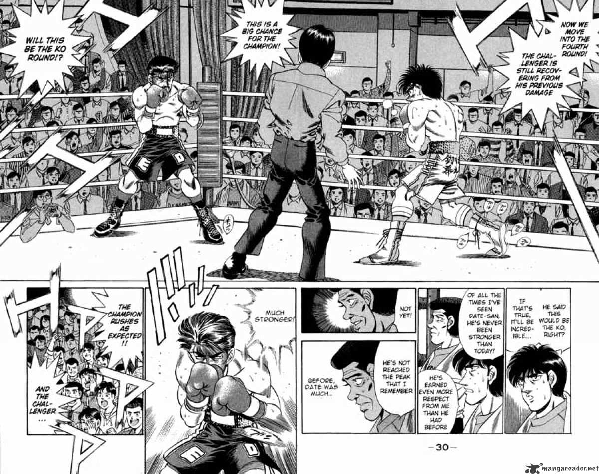 Hajime no Ippo: Fighting Spirit, Chapter 189 image 06